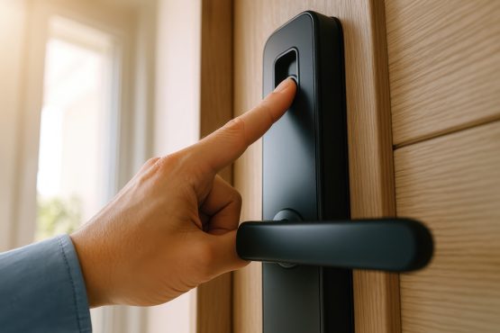 using fingerprint for keyless entry