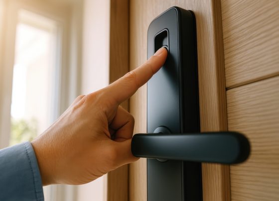 using fingerprint for keyless entry