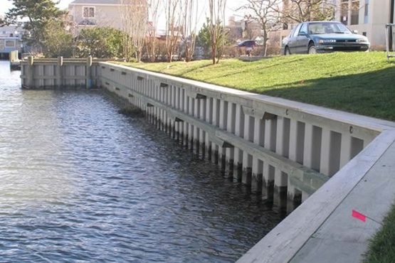 bulkhead vs. seawall