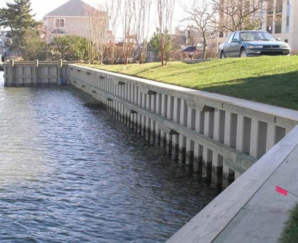 bulkhead vs. seawall